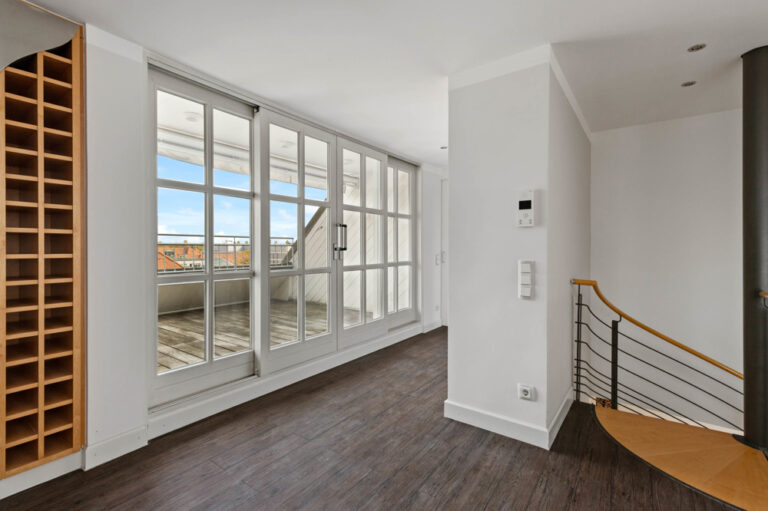 Blick Richtung Dachterrasse OG