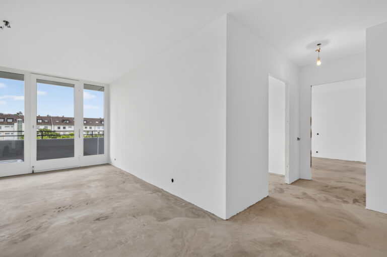 Wohnzimmer und Flur
